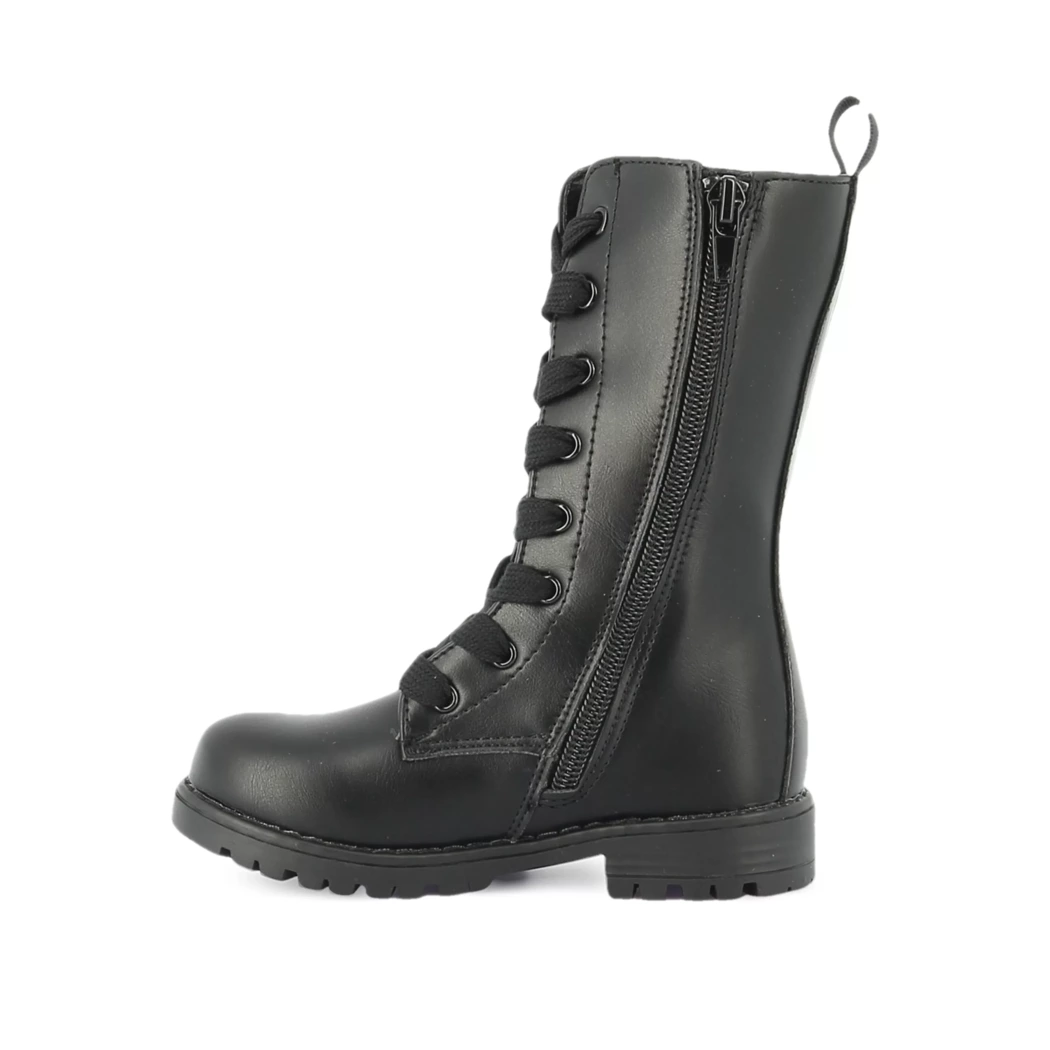 Image (4) de la chaussures Pretty Stories - Bottines Noir en Cuir synthétique