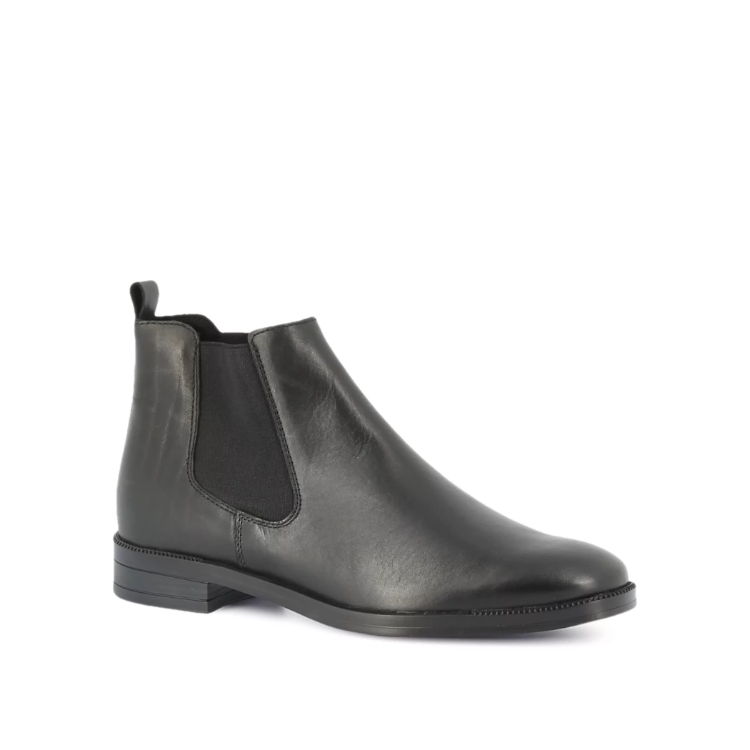 Image (1) de la chaussures Simplement B - Boots Noir en Cuir