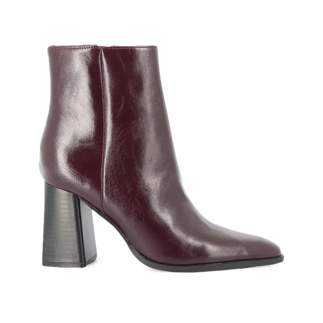 Image (2) de la chaussures Fashion Victim - Boots Bordeaux en Cuir synthétique