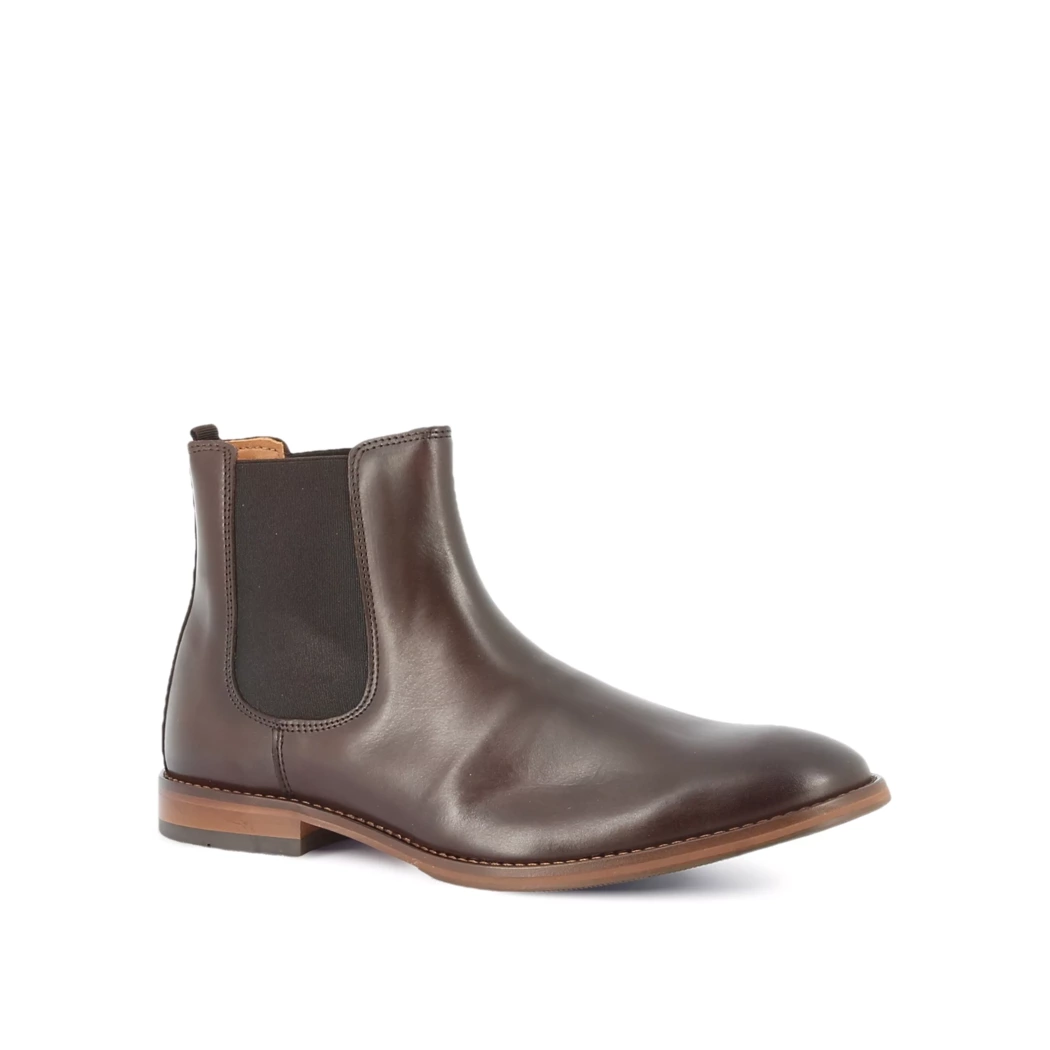 Image (1) de la chaussures Thomas Strenton - Boots Marron en Cuir