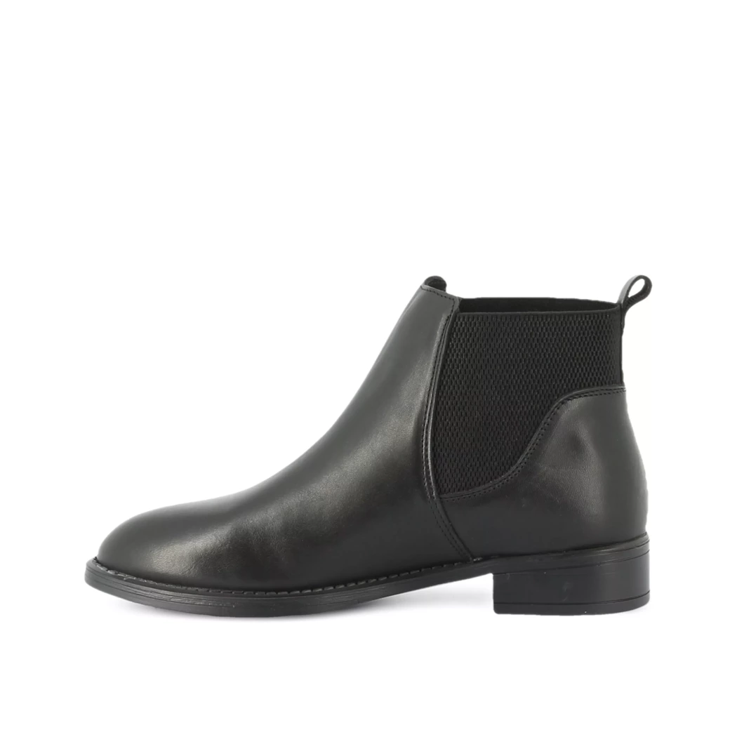 Image (4) de la chaussures Simplement B - Boots Noir en Cuir