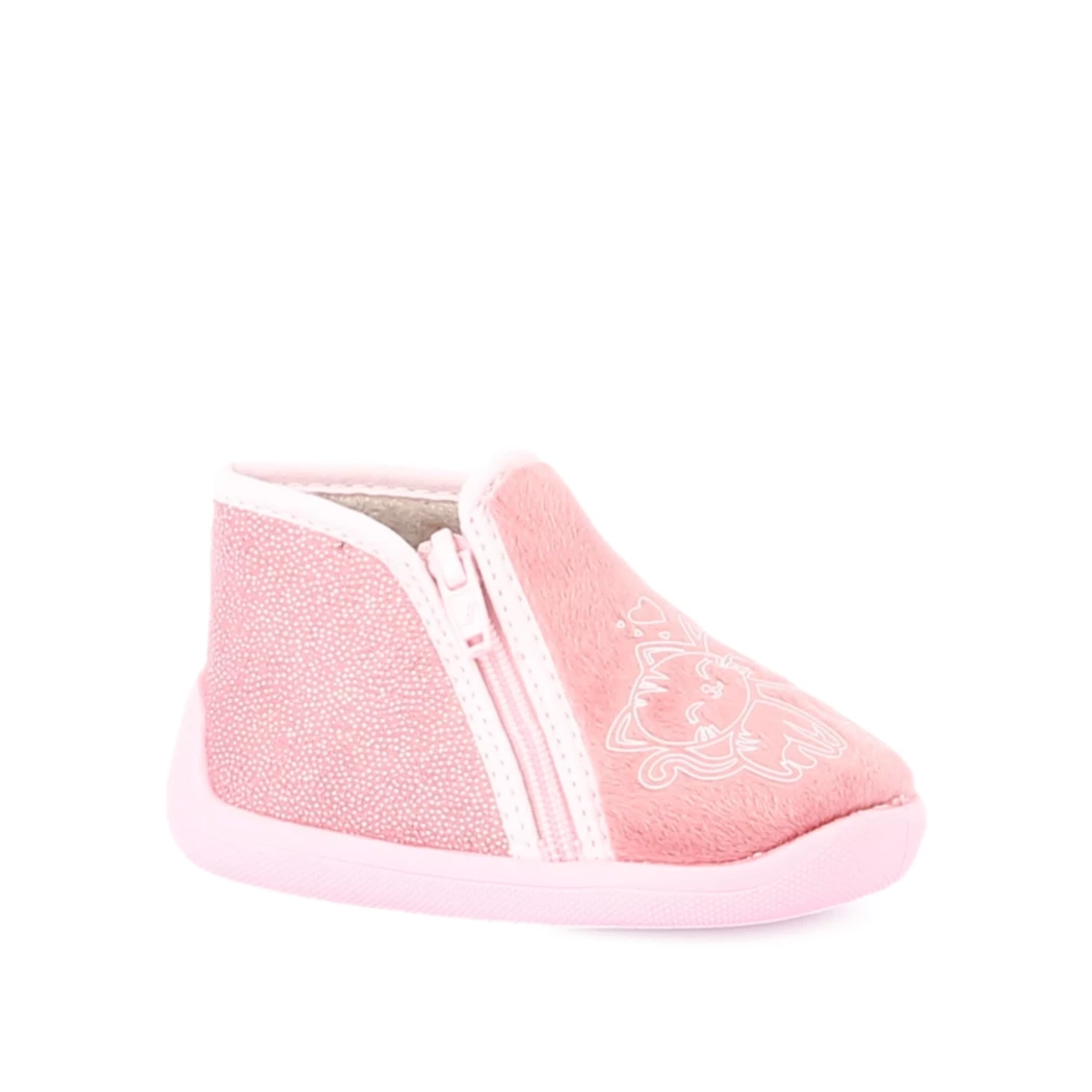 Image (1) de la chaussures Bossi - Pantoufles et Chaussons Rose en Textile