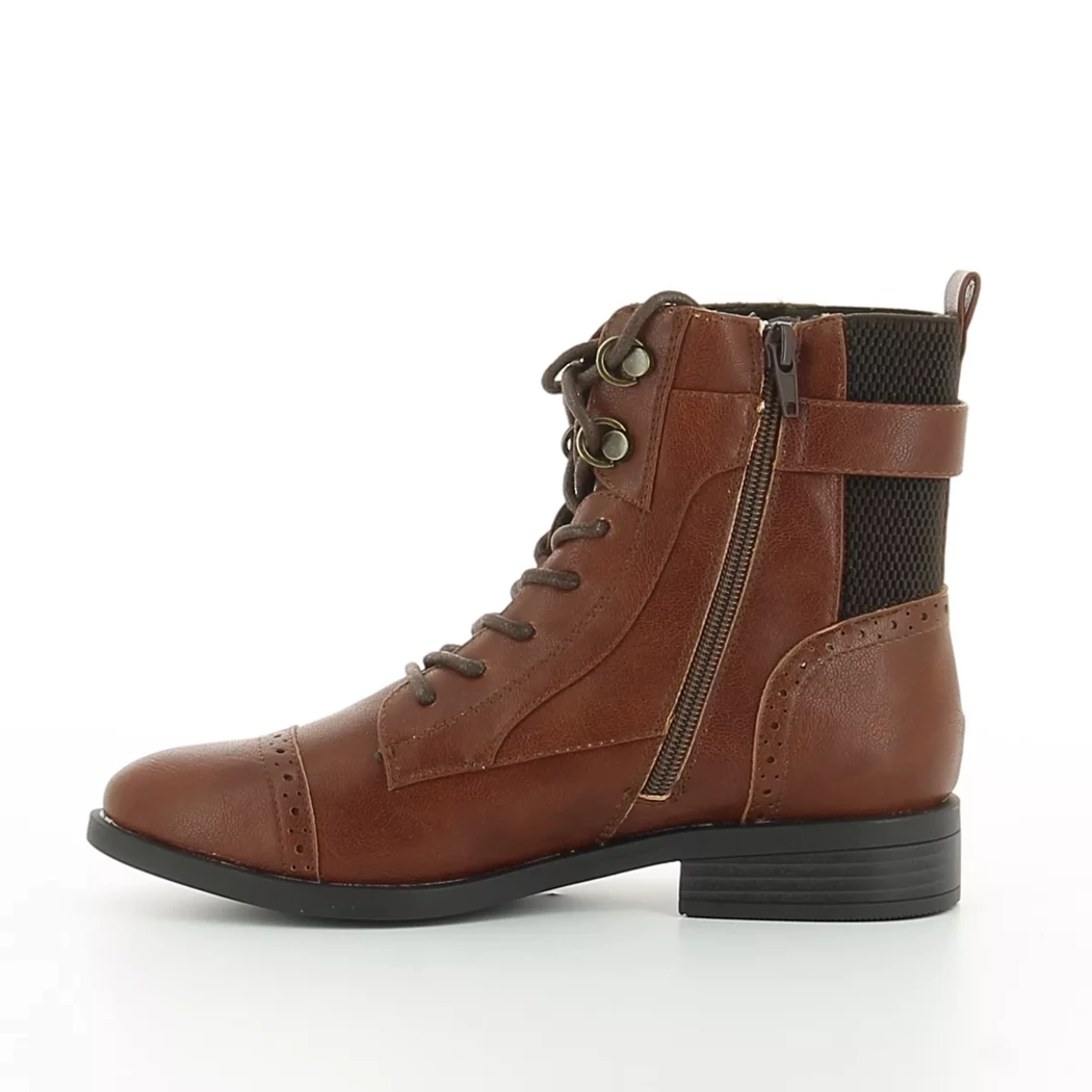 Image (4) de la chaussures Sprox - Bottines Cuir naturel / Cognac en Cuir synthétique Image (4) de la chaussures Sprox - Bottines Cuir naturel / Cognac en Cuir synthétique