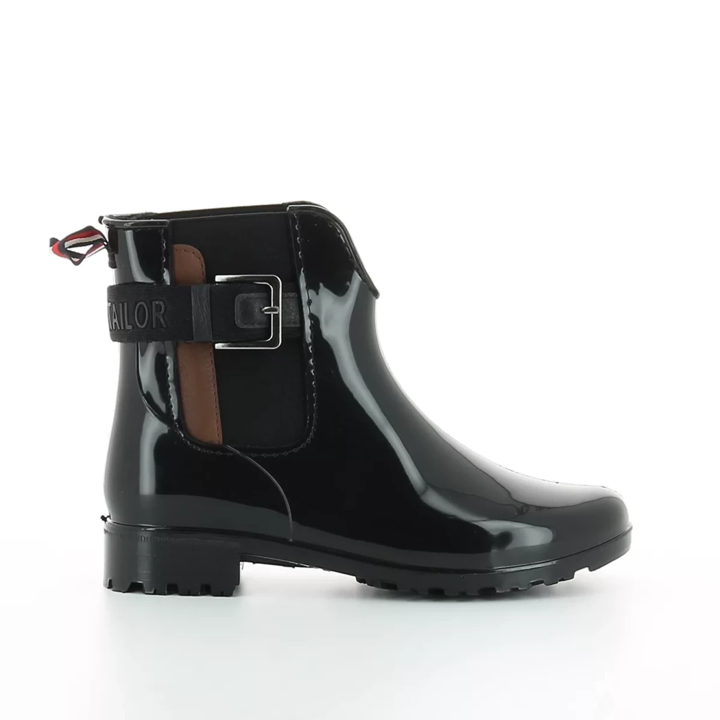 Image (2) de la chaussures Tom Tailor - Boots Noir en Caoutchouc