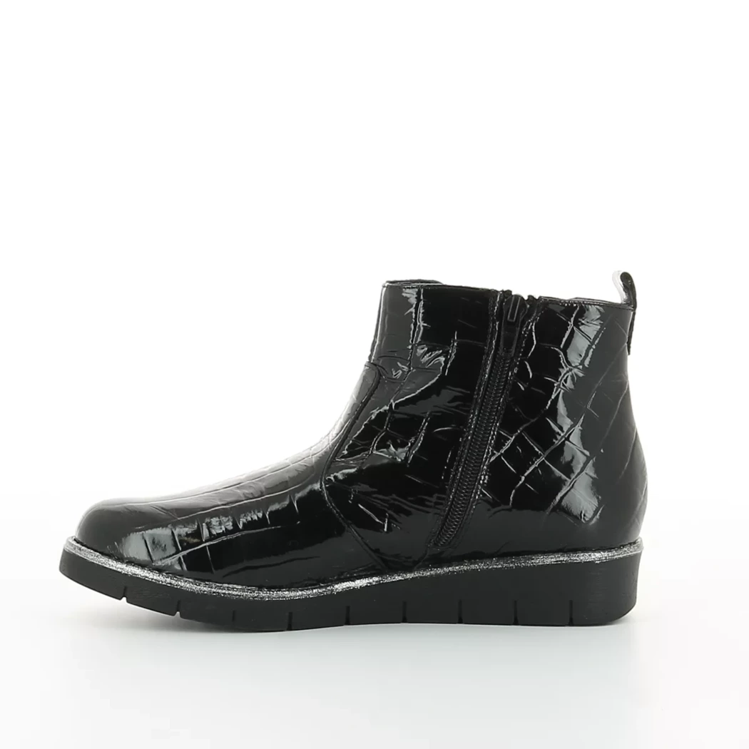 Image (4) de la chaussures Inea - Boots Noir en Cuir vernis