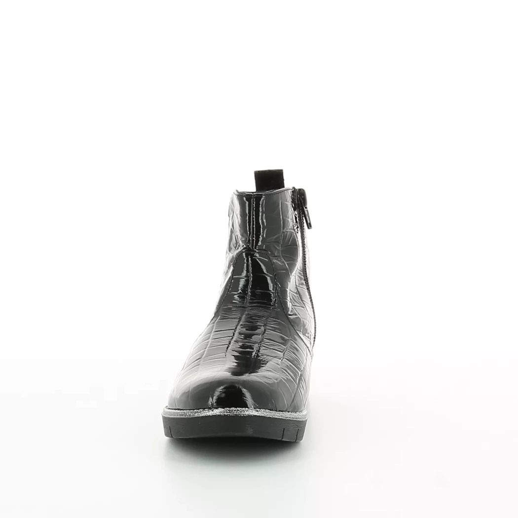 Image (5) de la chaussures Inea - Boots Noir en Cuir vernis