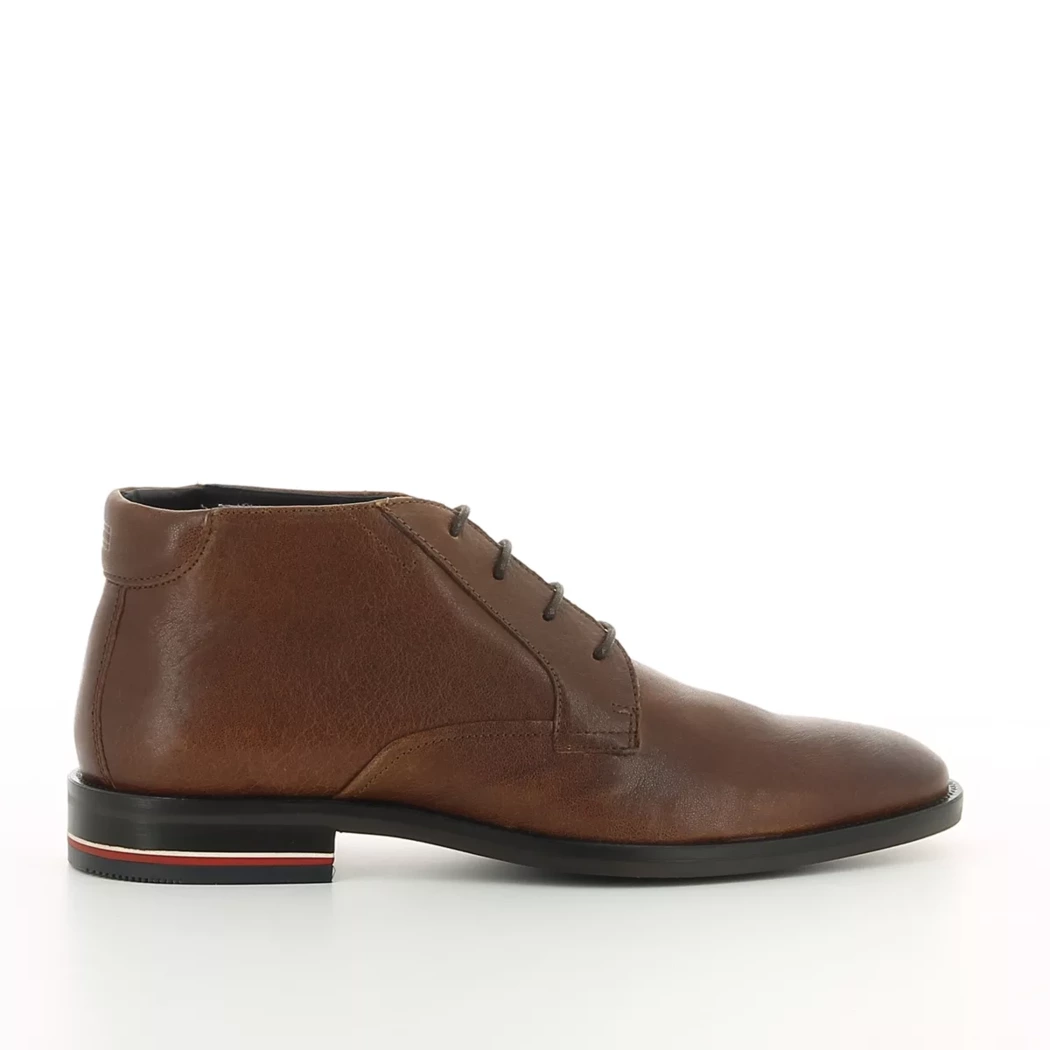 Image (2) de la chaussures Tommy jeans - Bottines Cuir naturel / Cognac en Cuir