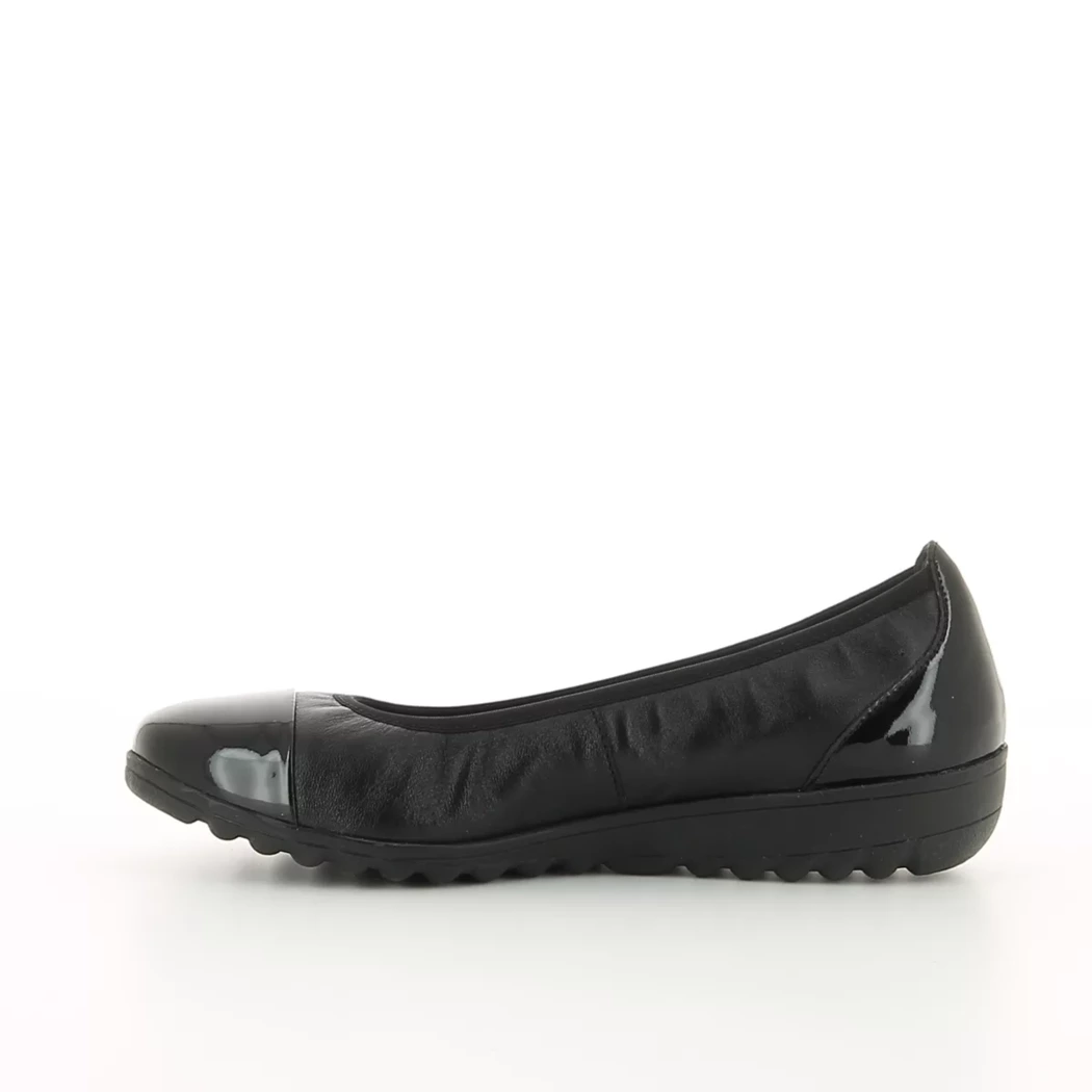 Image (4) de la chaussures Caprice - Ballerines Noir en Cuir