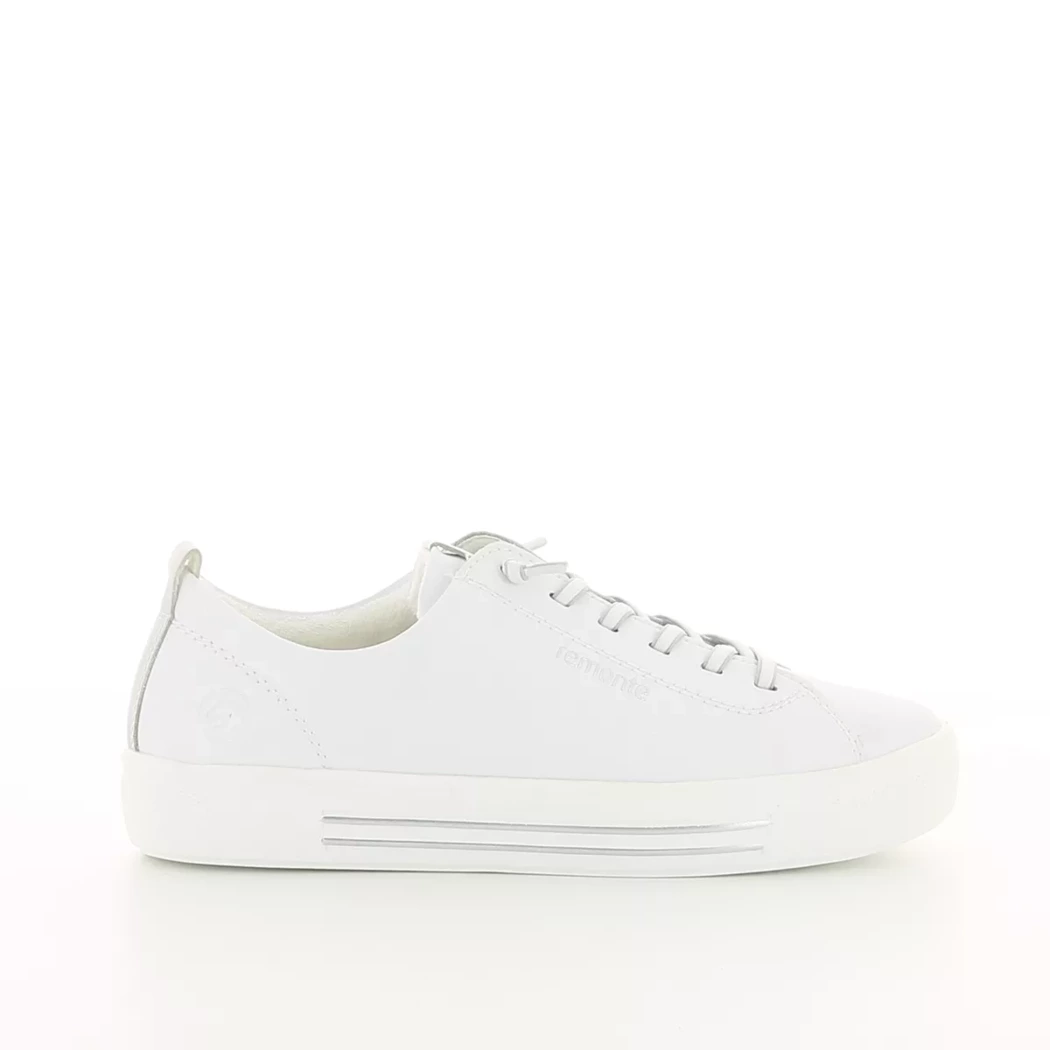 Image (2) de la chaussures Remonte - Baskets Blanc en Cuir