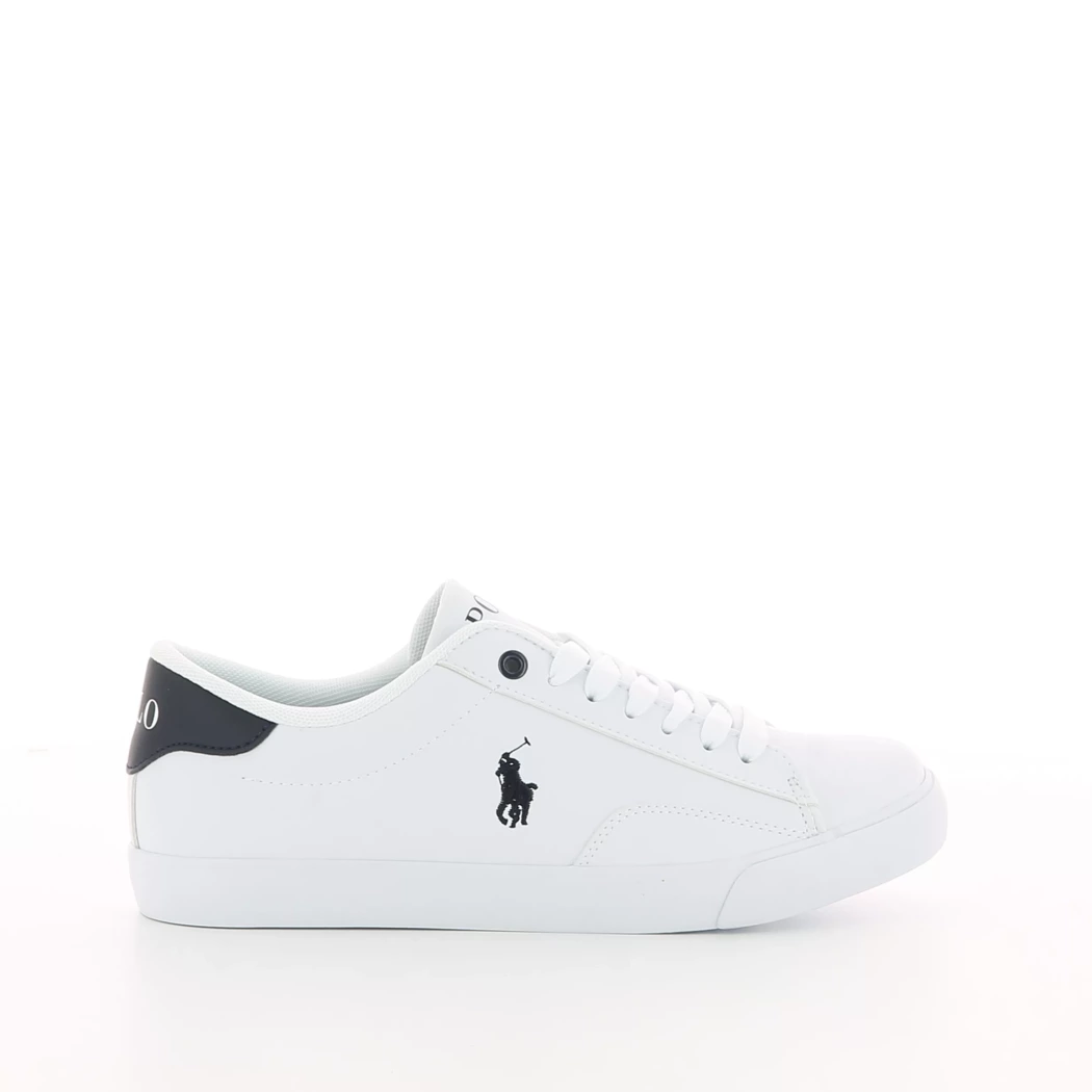 Image (2) de la chaussures Ralph Lauren - Baskets Blanc en Cuir synthétique