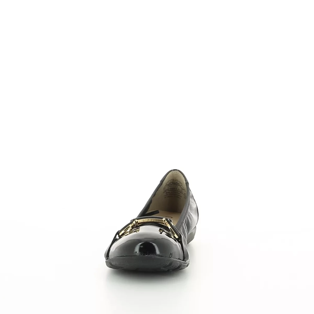Image (5) de la chaussures Caprice - Ballerines Noir en Cuir synthétique