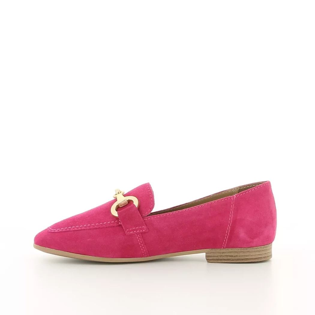 Image (4) de la chaussures Tamaris - Mocassins Rose en Cuir nubuck