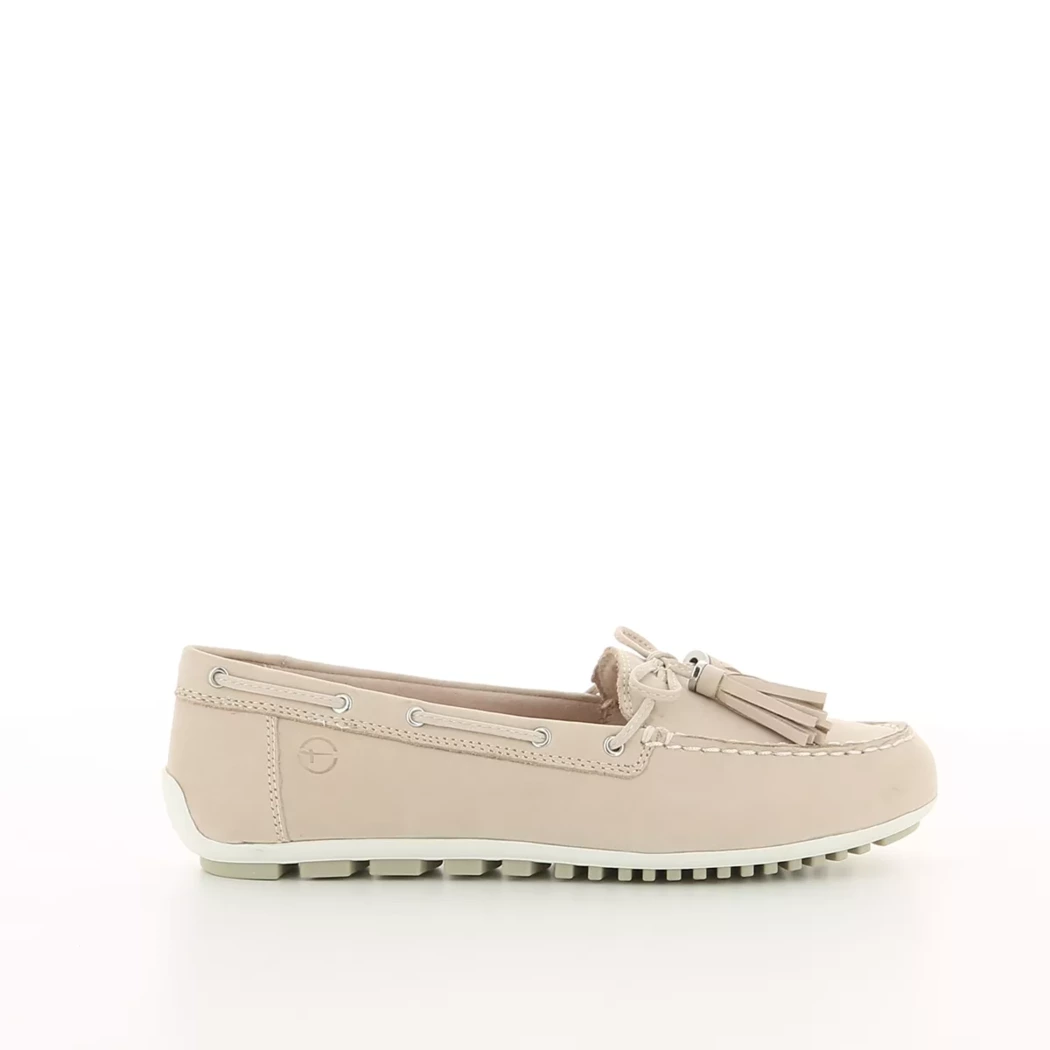 Image (2) de la chaussures Tamaris - Mocassins Beige en Cuir nubuck