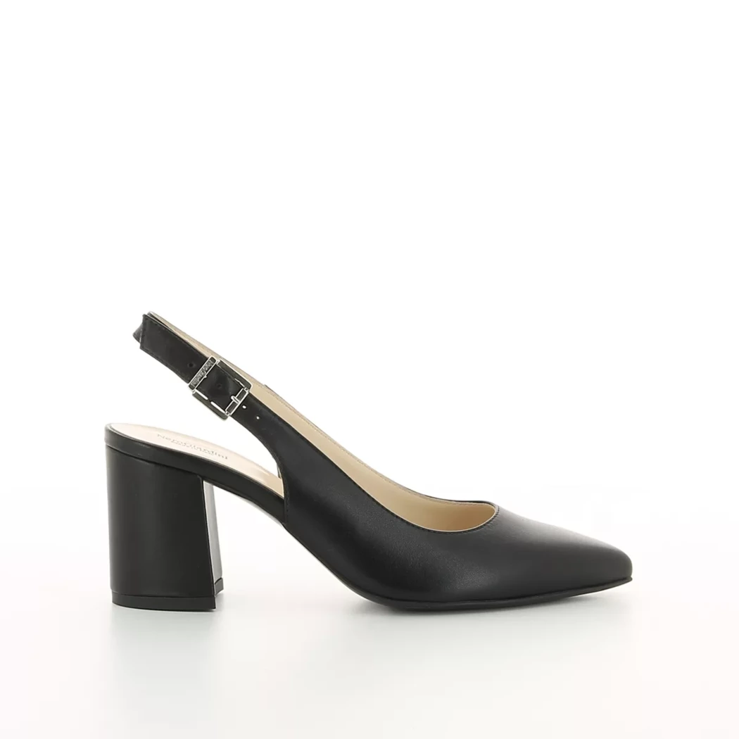 Image (2) de la chaussures Nero Giardini - Escarpins Noir en Cuir