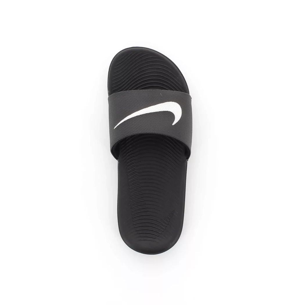 Image (6) de la chaussures Nike - Tongs et Plage Noir en Caoutchouc