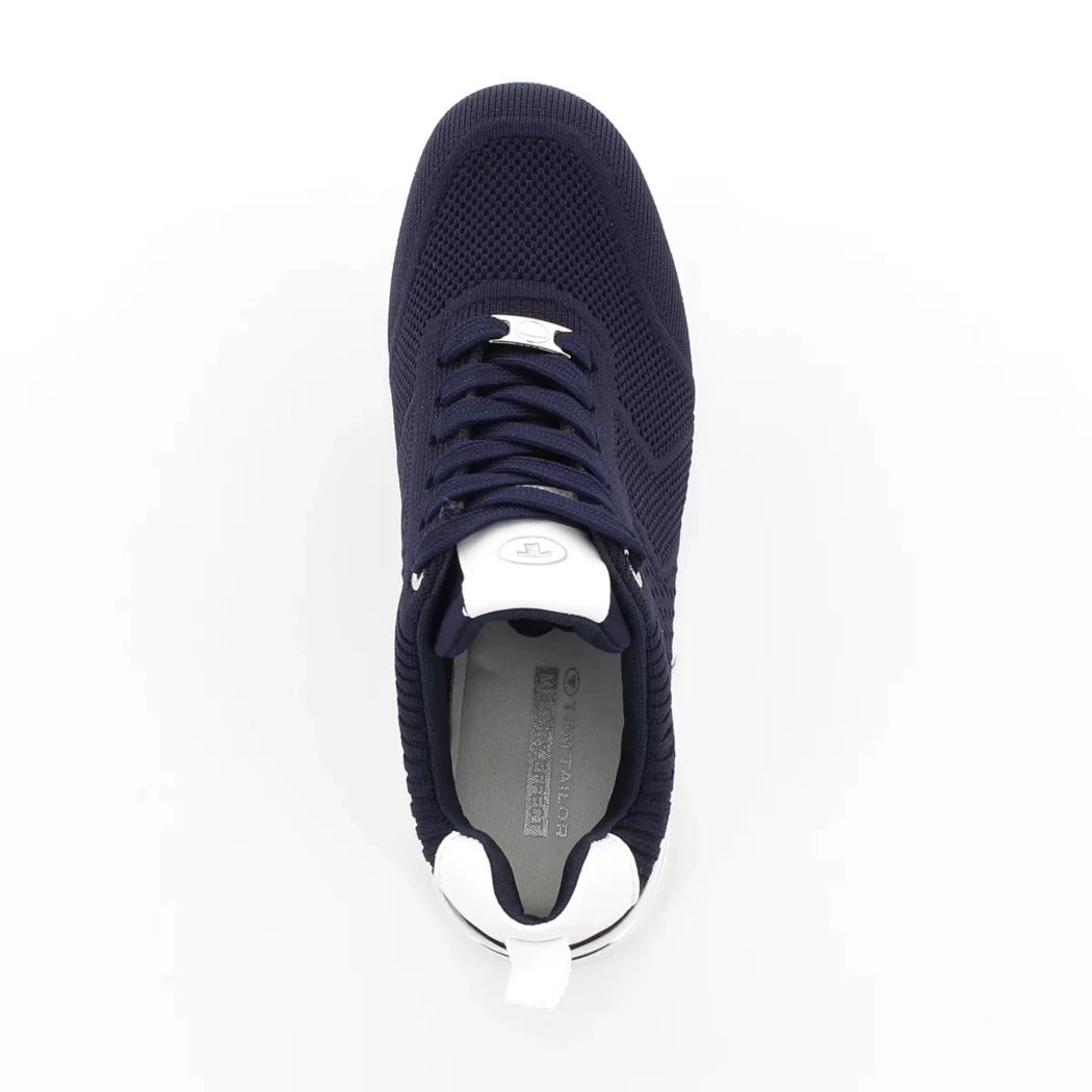 Image (6) de la chaussures Tom Tailor - Baskets Bleu en Textile