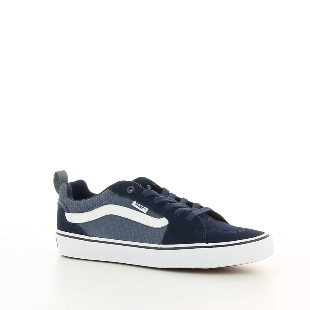 Image (1) de la chaussures Vans - Baskets Bleu en Cuir nubuck