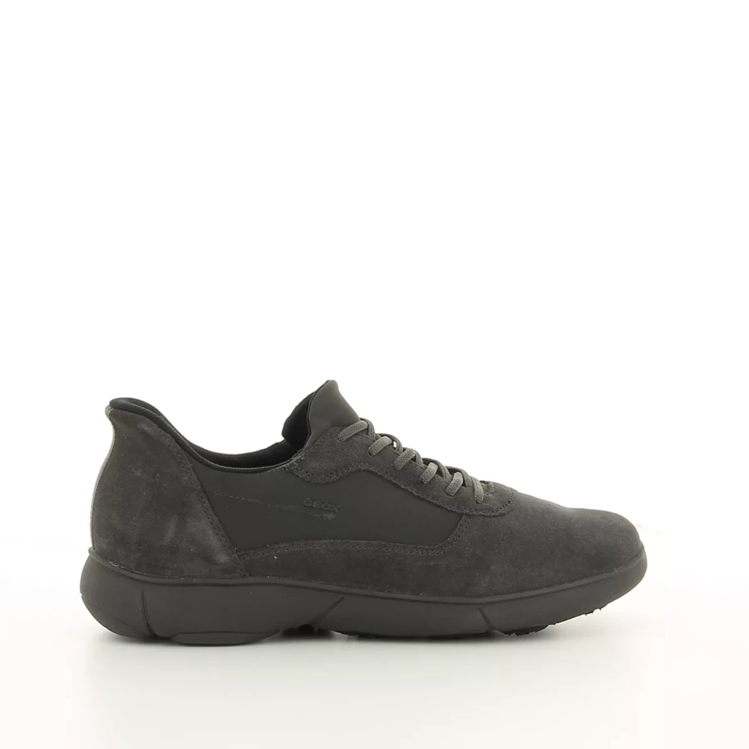 Image (2) de la chaussures Geox - Baskets Gris en Cuir nubuck