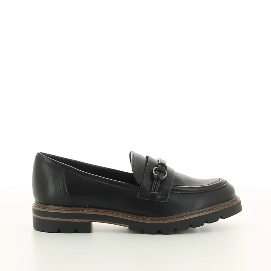 Image (2) de la chaussures Marco Tozzi - Mocassins Noir en Cuir synthétique