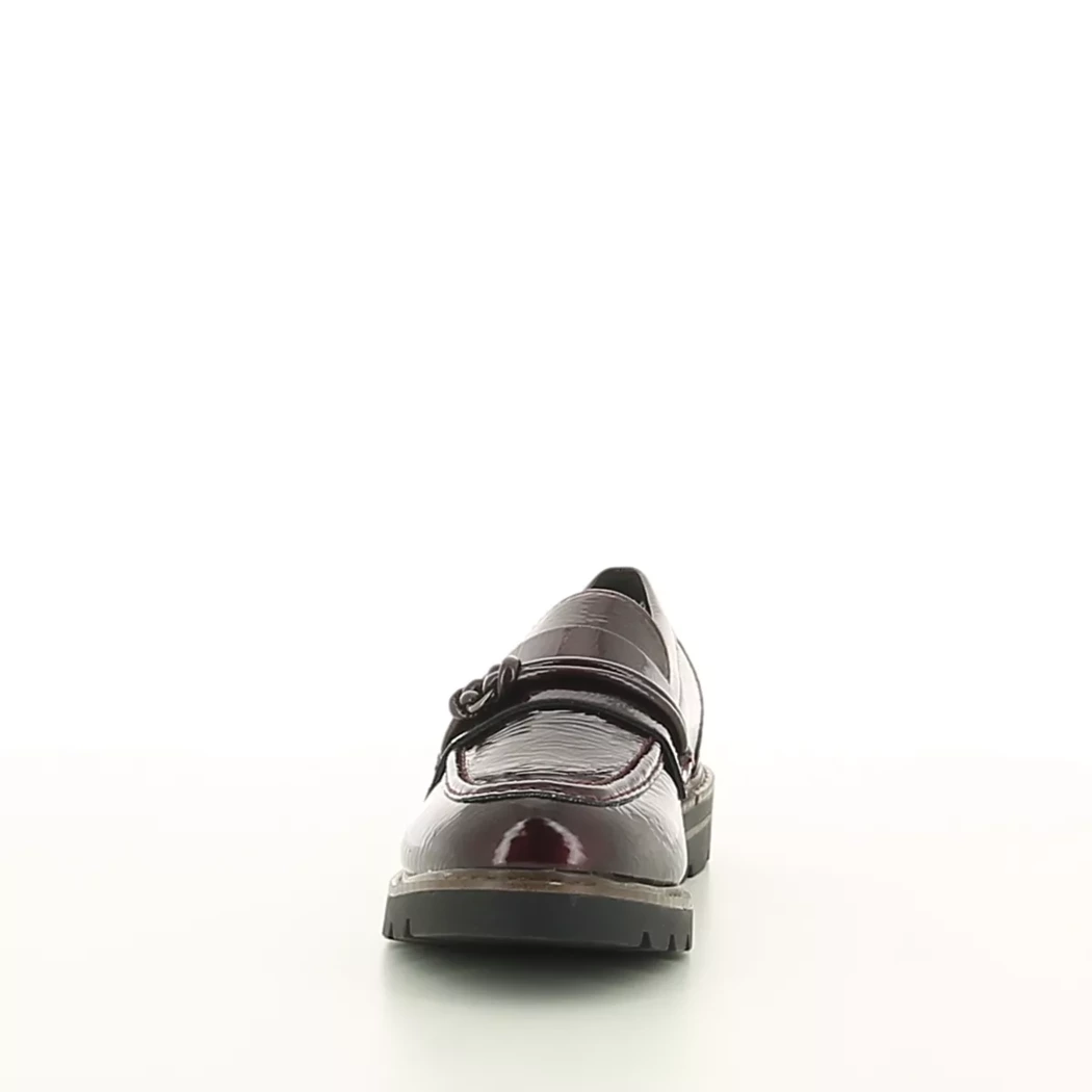Image (5) de la chaussures Marco Tozzi - Mocassins Bordeaux en Cuir synthétique