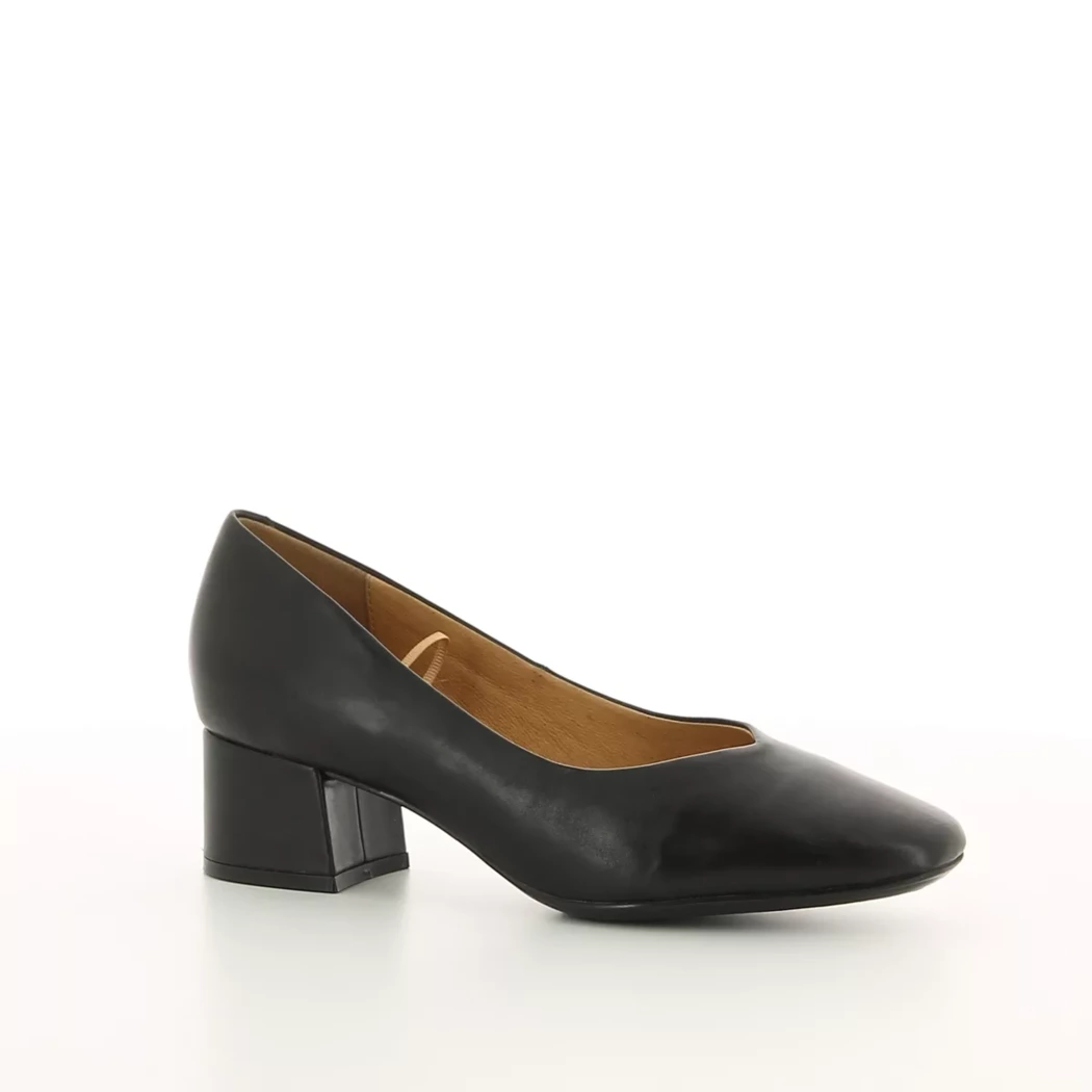 Image (1) de la chaussures Caprice - Escarpins Noir en Cuir