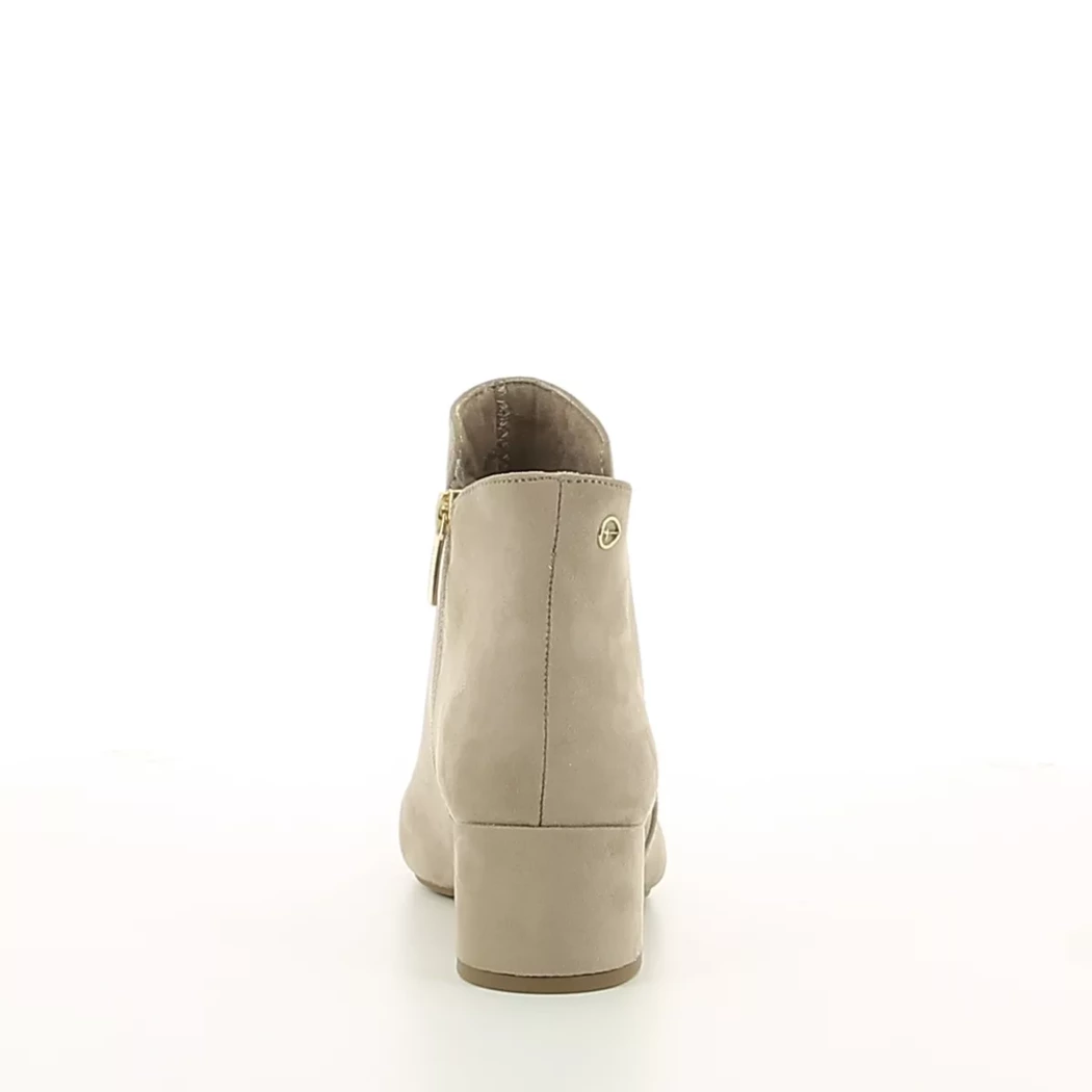 Image (3) de la chaussures Tamaris - Boots Taupe en Cuir synthétique