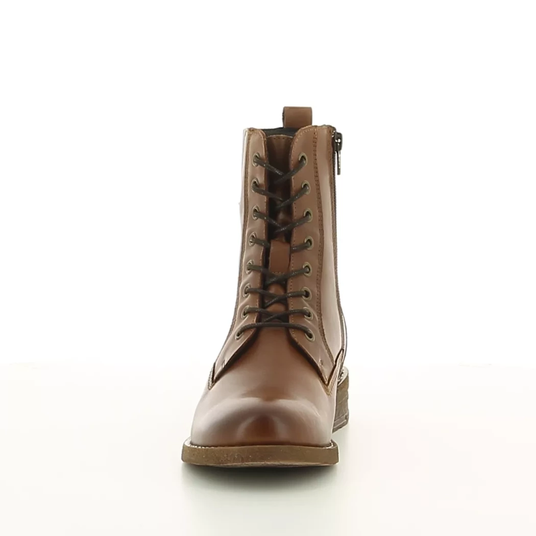 Image (5) de la chaussures Goodstep - Bottines Cuir naturel / Cognac en Cuir