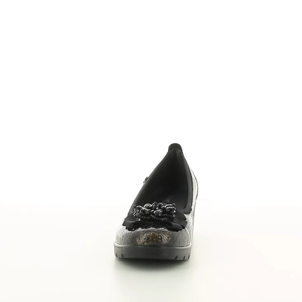 Image (5) de la chaussures Inea - Escarpins Noir en Cuir vernis