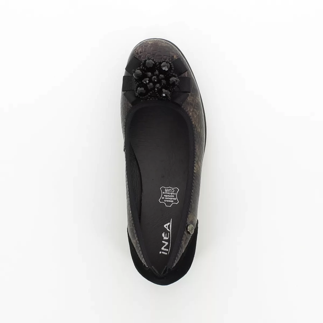 Image (6) de la chaussures Inea - Escarpins Noir en Cuir vernis