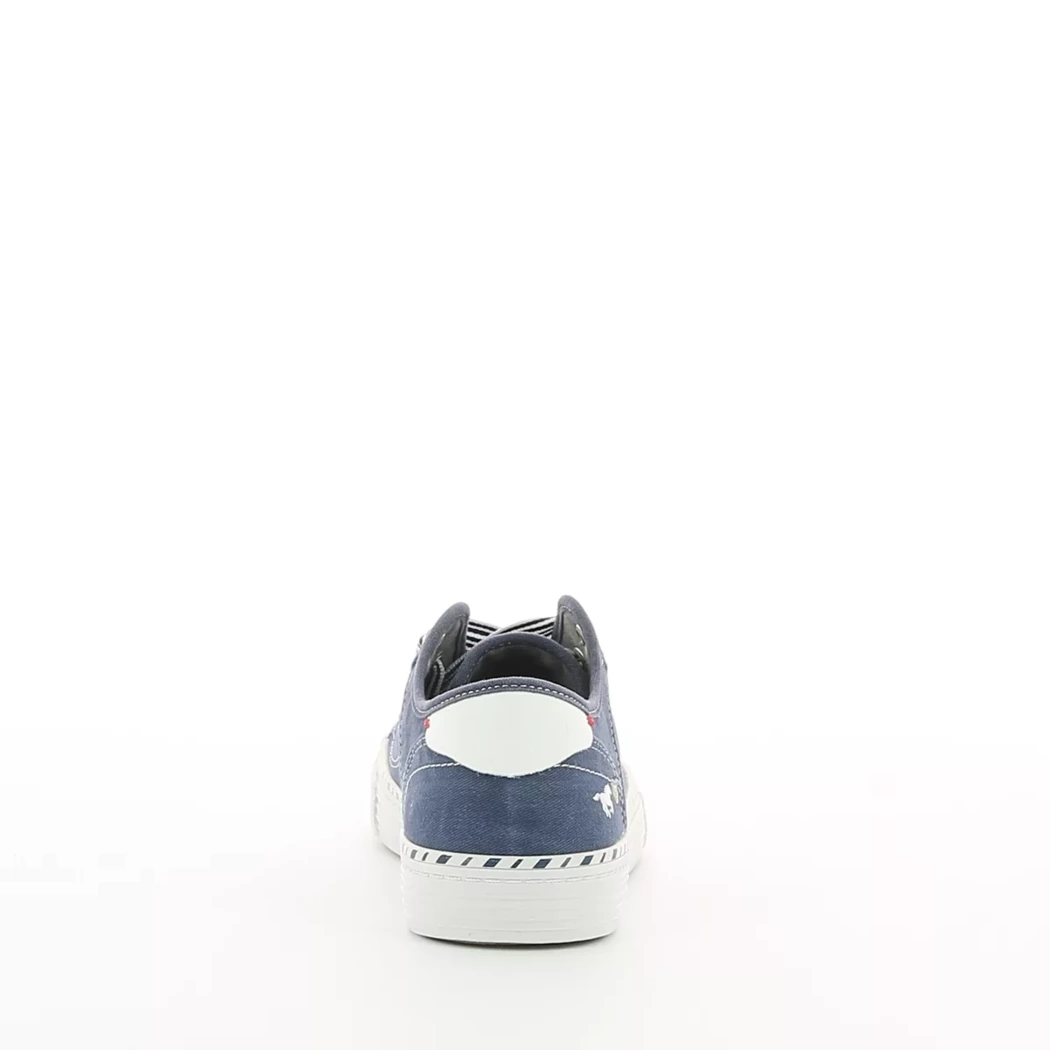 Image (3) de la chaussures Mustang - Baskets Bleu en Textile