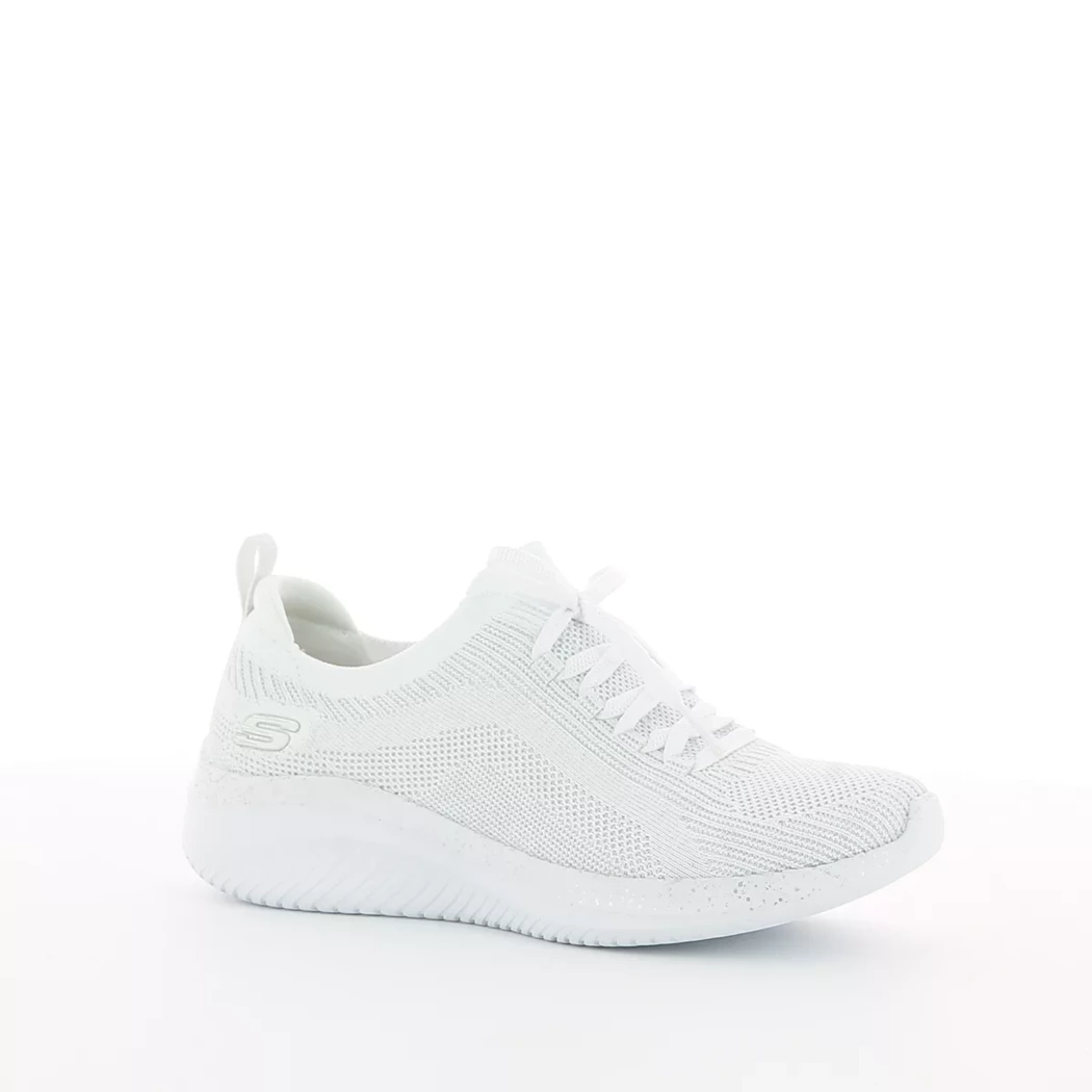 Image (1) de la chaussures Skechers - Baskets Blanc en Textile