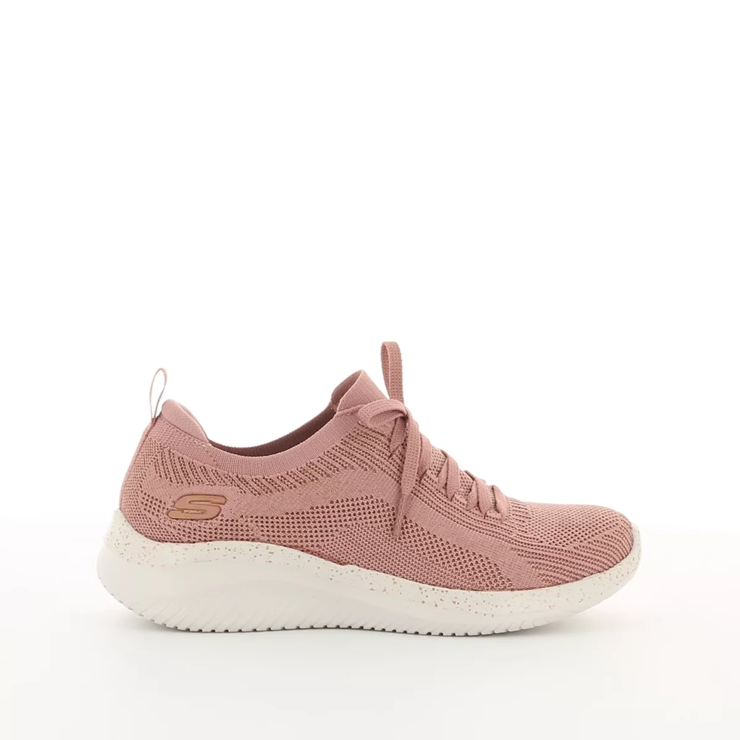 Image (2) de la chaussures Skechers - Baskets Rose en Textile