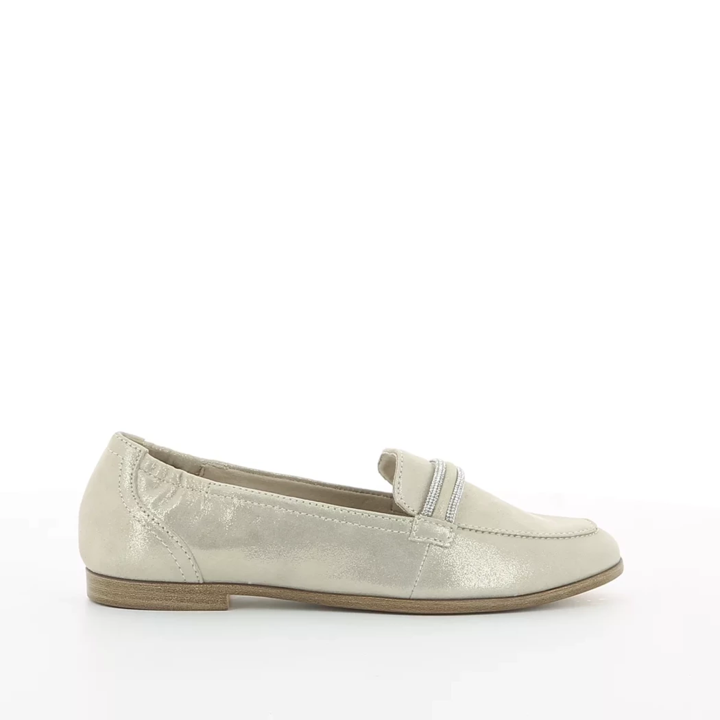 Image (2) de la chaussures Tamaris - Mocassins Beige en Cuir nubuck