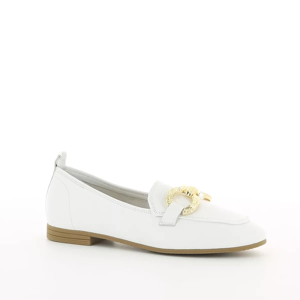 Image (1) de la chaussures Tamaris - Mocassins Blanc en Cuir