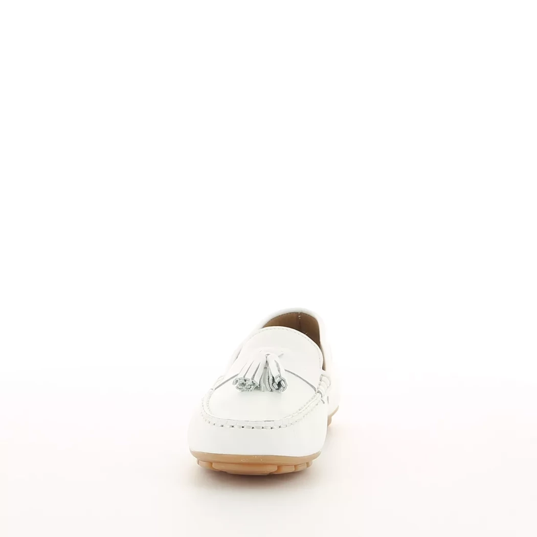 Image (5) de la chaussures Tamaris - Mocassins Blanc en Cuir