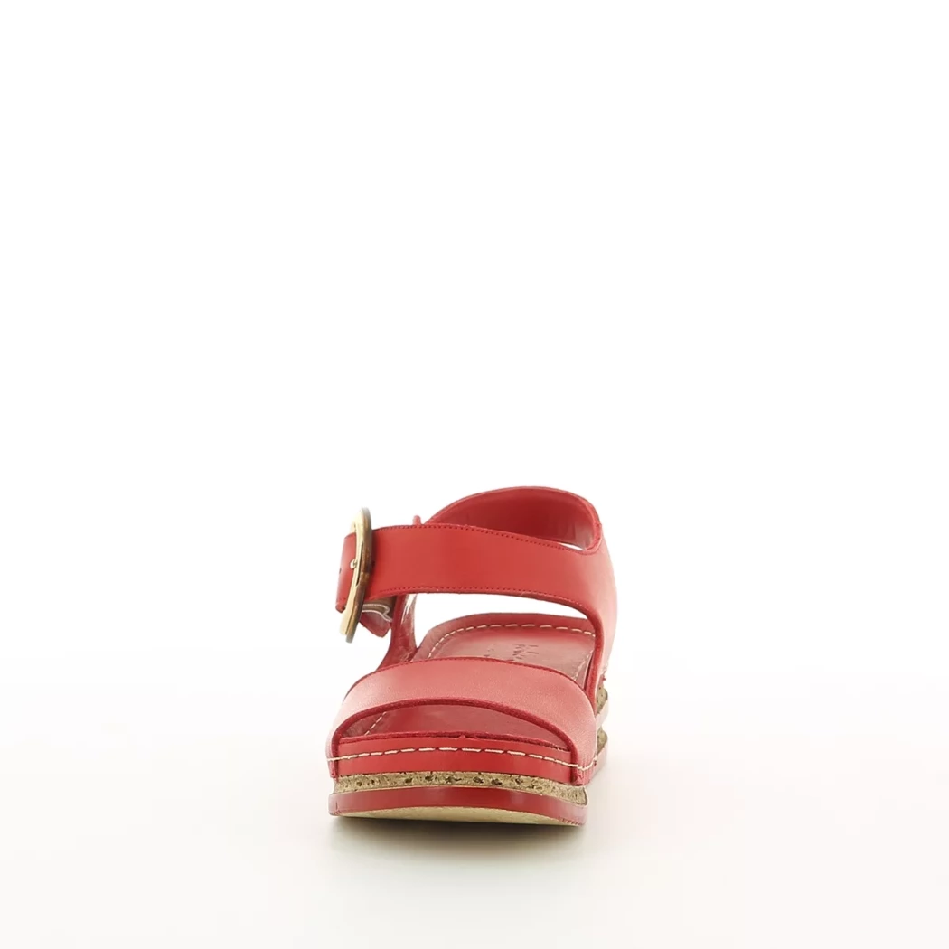 Image (5) de la chaussures Andrea Conti - Sandales et Nu-Pieds Rouge en Cuir