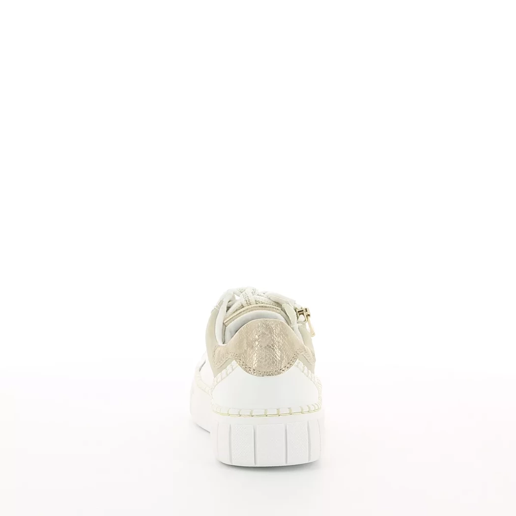 Image (3) de la chaussures Marco Tozzi - Baskets Blanc en Cuir synthétique