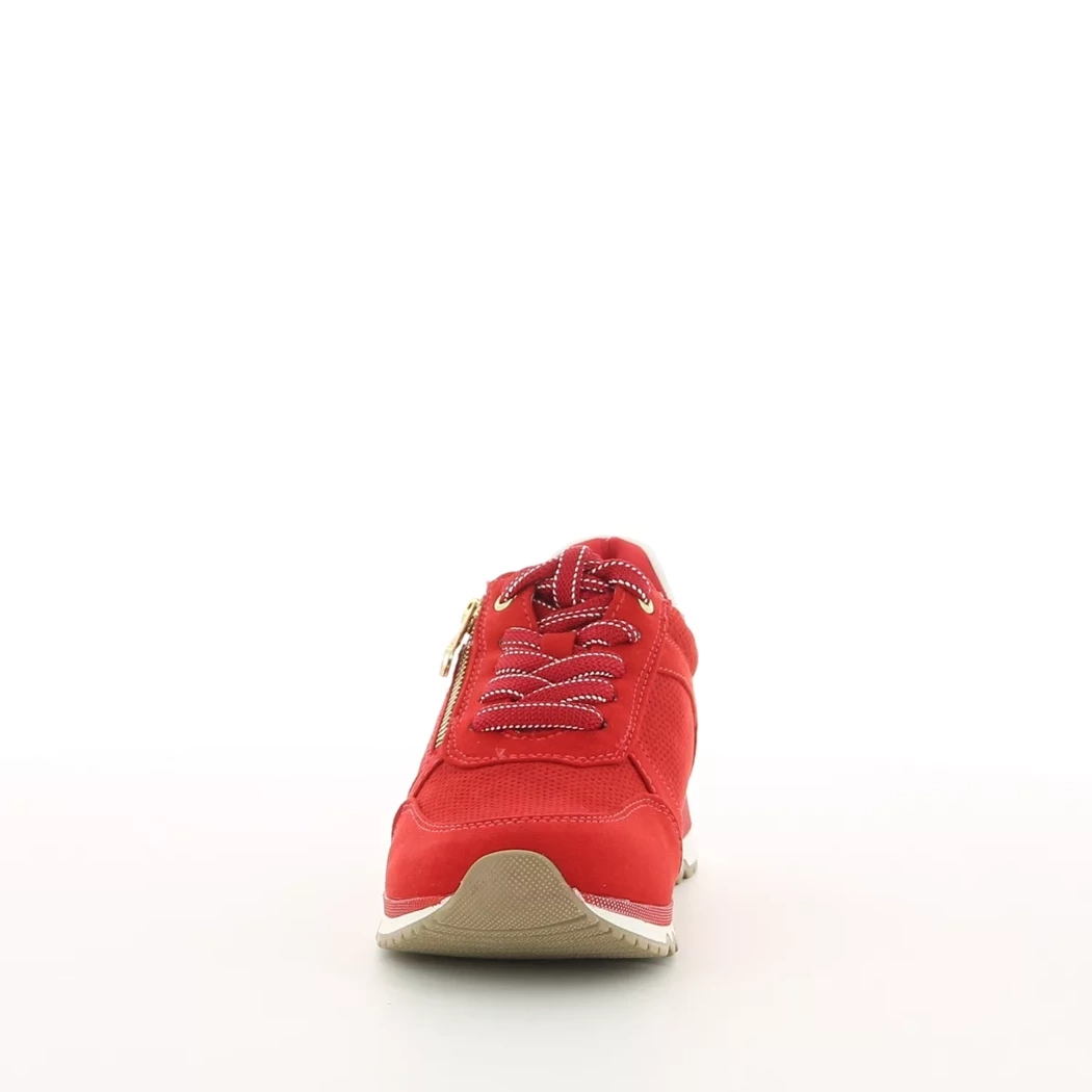 Image (5) de la chaussures Marco Tozzi - Baskets Rouge en Cuir synthétique