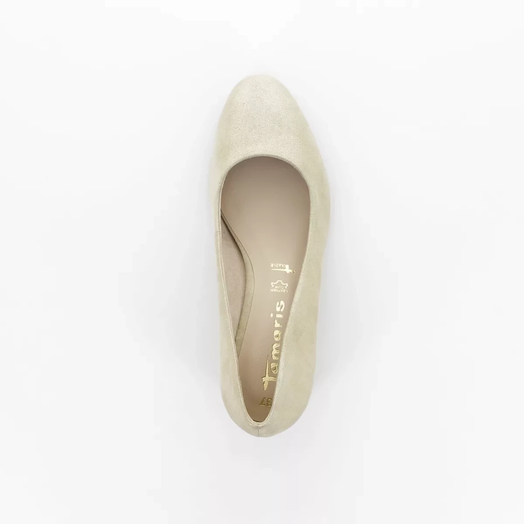 Image (6) de la chaussures Tamaris - Escarpins Or / Bronze / Platine en Cuir