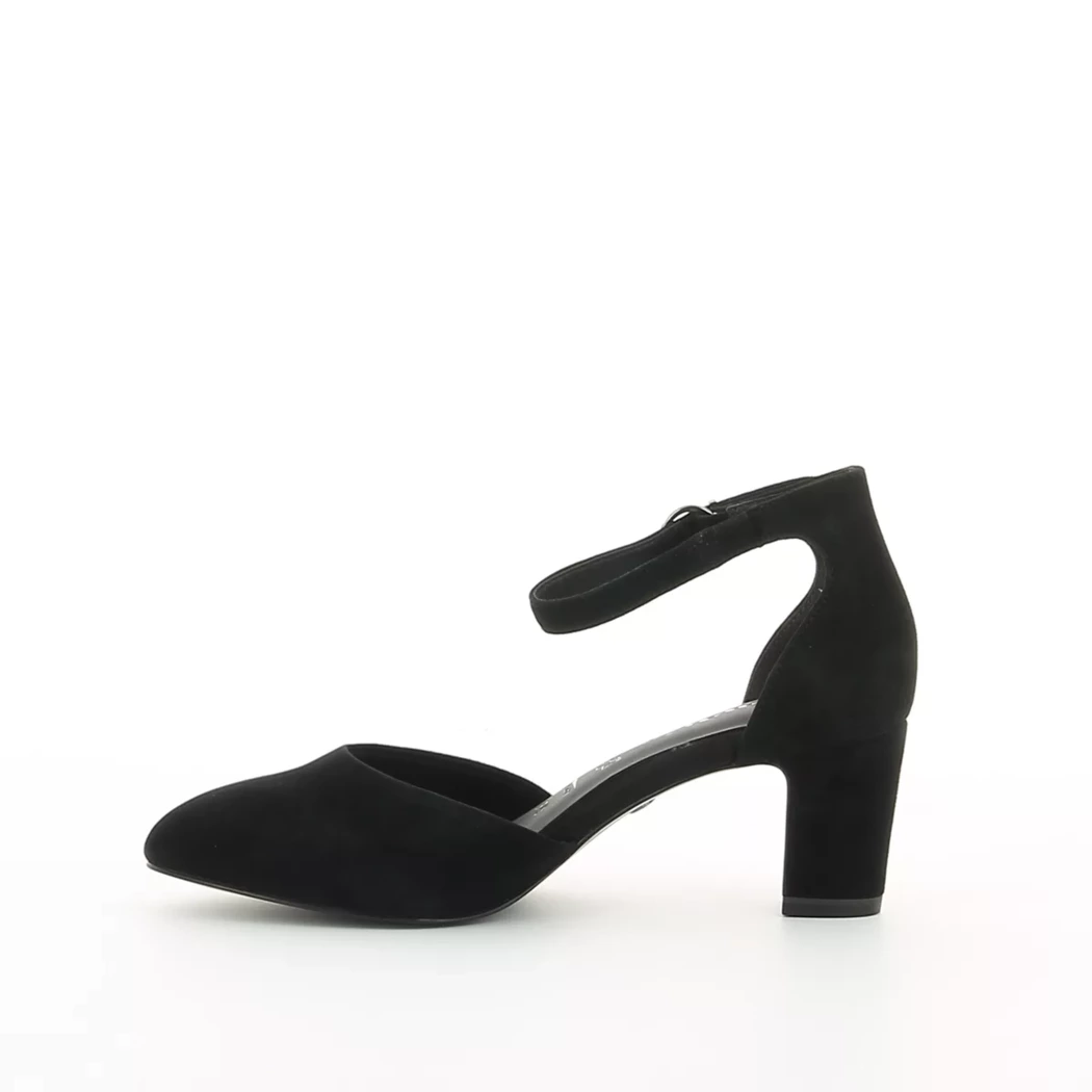 Image (4) de la chaussures Tamaris - Escarpins Noir en Cuir nubuck