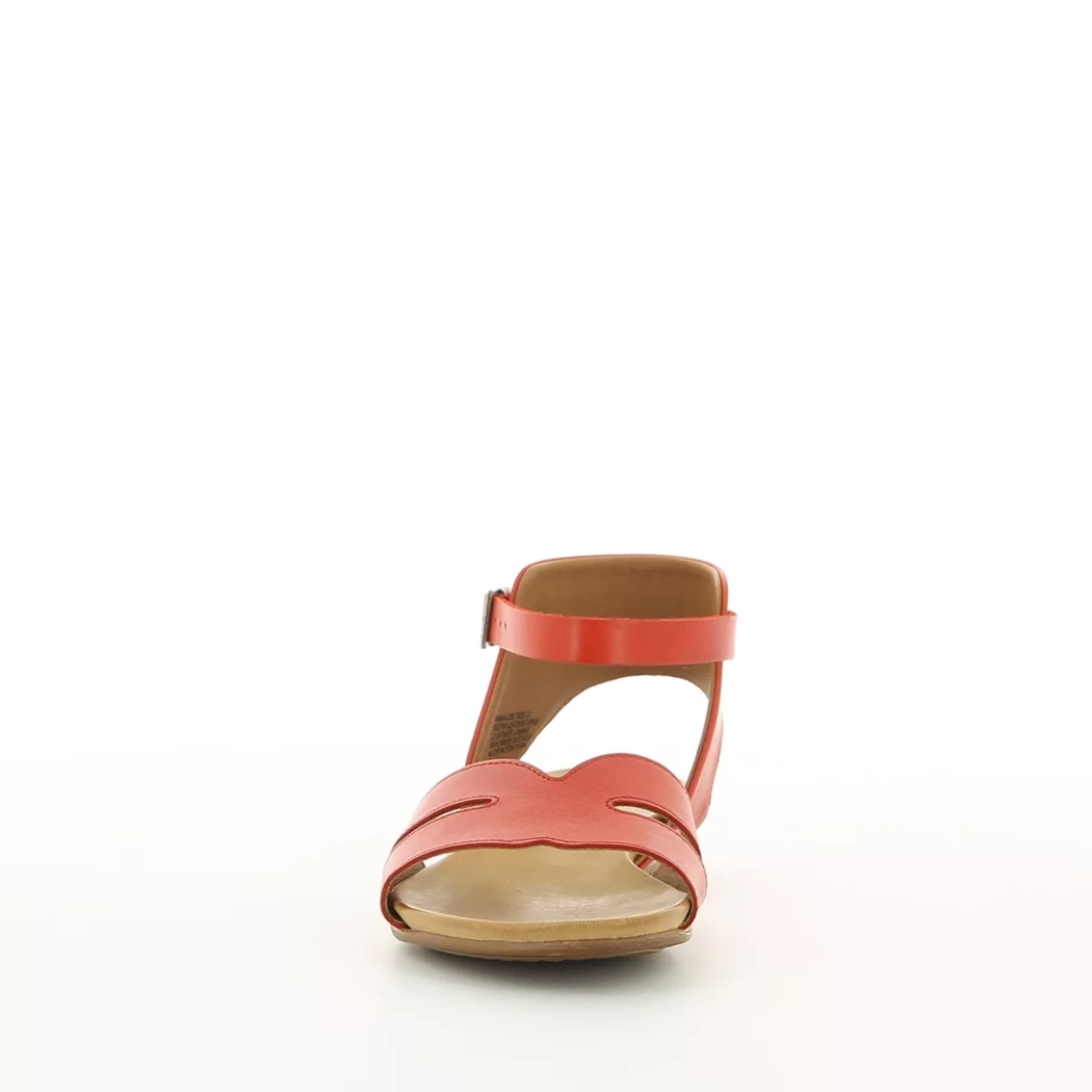 Image (5) de la chaussures Miz Mooz - Sandales et Nu-Pieds Rouge en Cuir