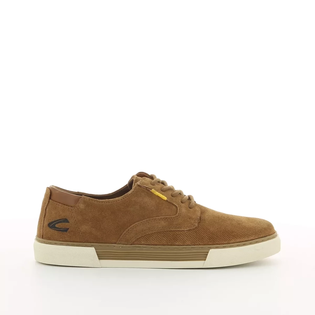 Image (2) de la chaussures Camel Active - Baskets Cuir naturel / Cognac en Cuir nubuck