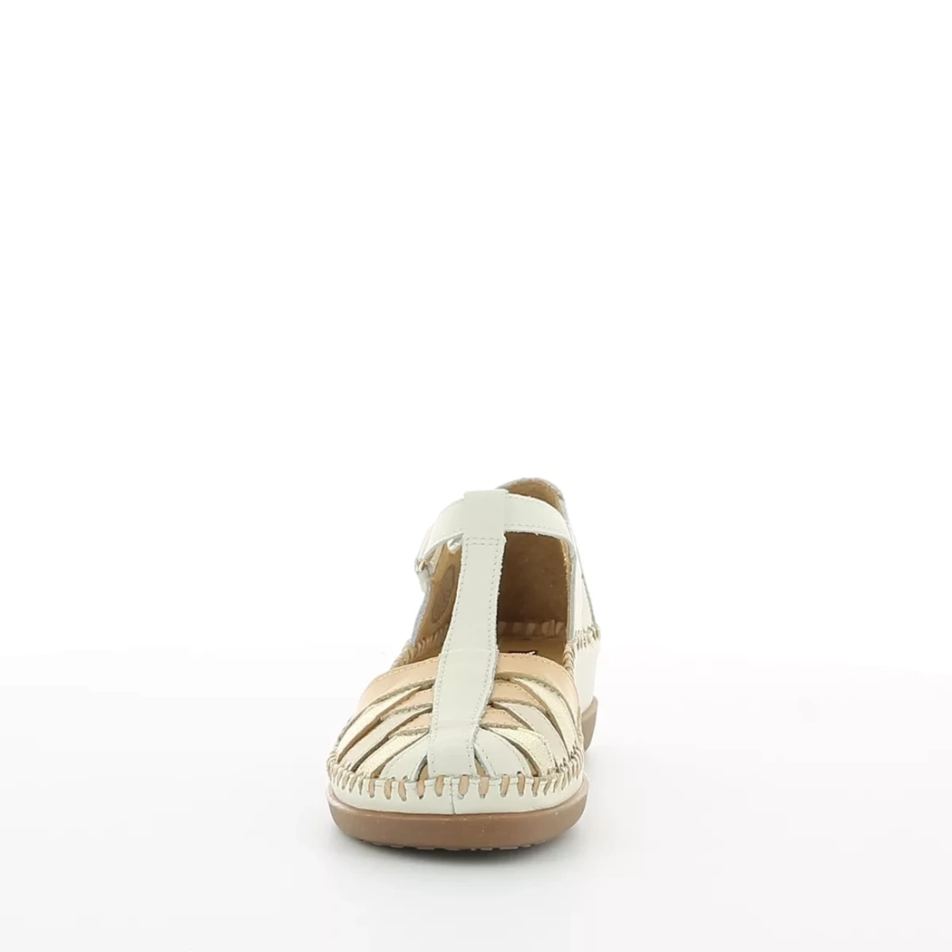 Image (5) de la chaussures Pikolinos - Escarpins Blanc en Cuir