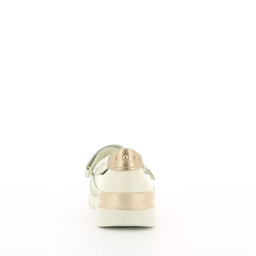 Image (3) de la chaussures Pikolinos - Ballerines Blanc en Cuir