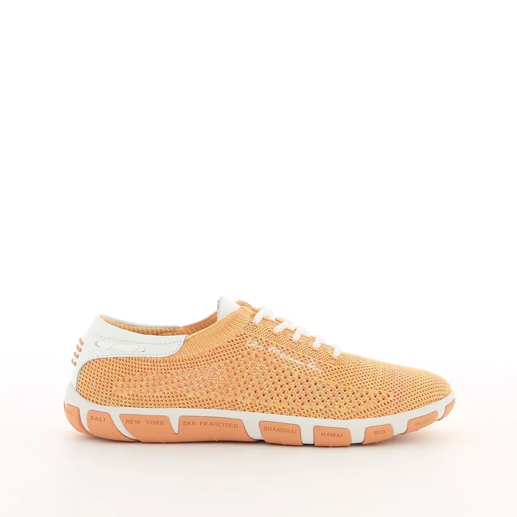 Image (2) de la chaussures Tbs - Chaussures à lacets Orange en Textile