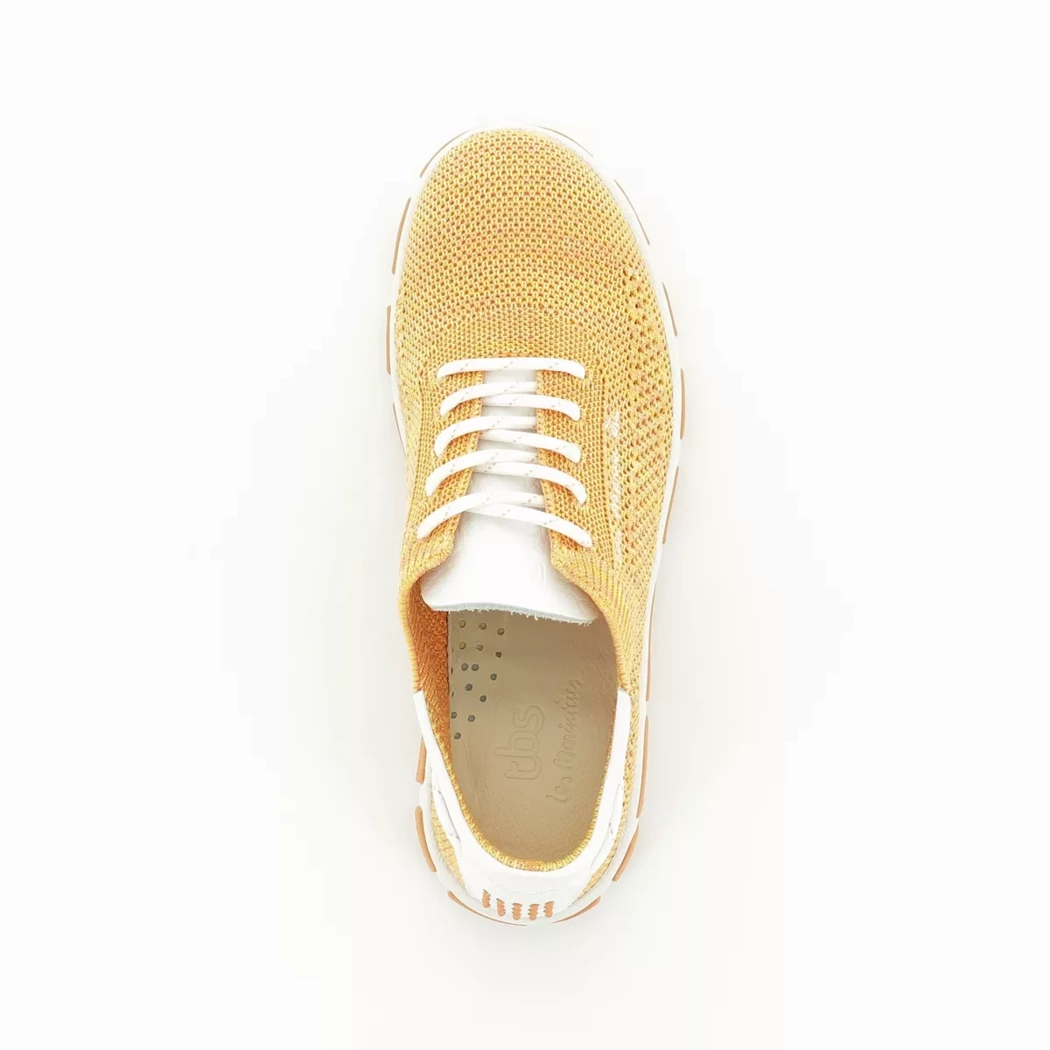 Image (6) de la chaussures Tbs - Chaussures à lacets Orange en Textile