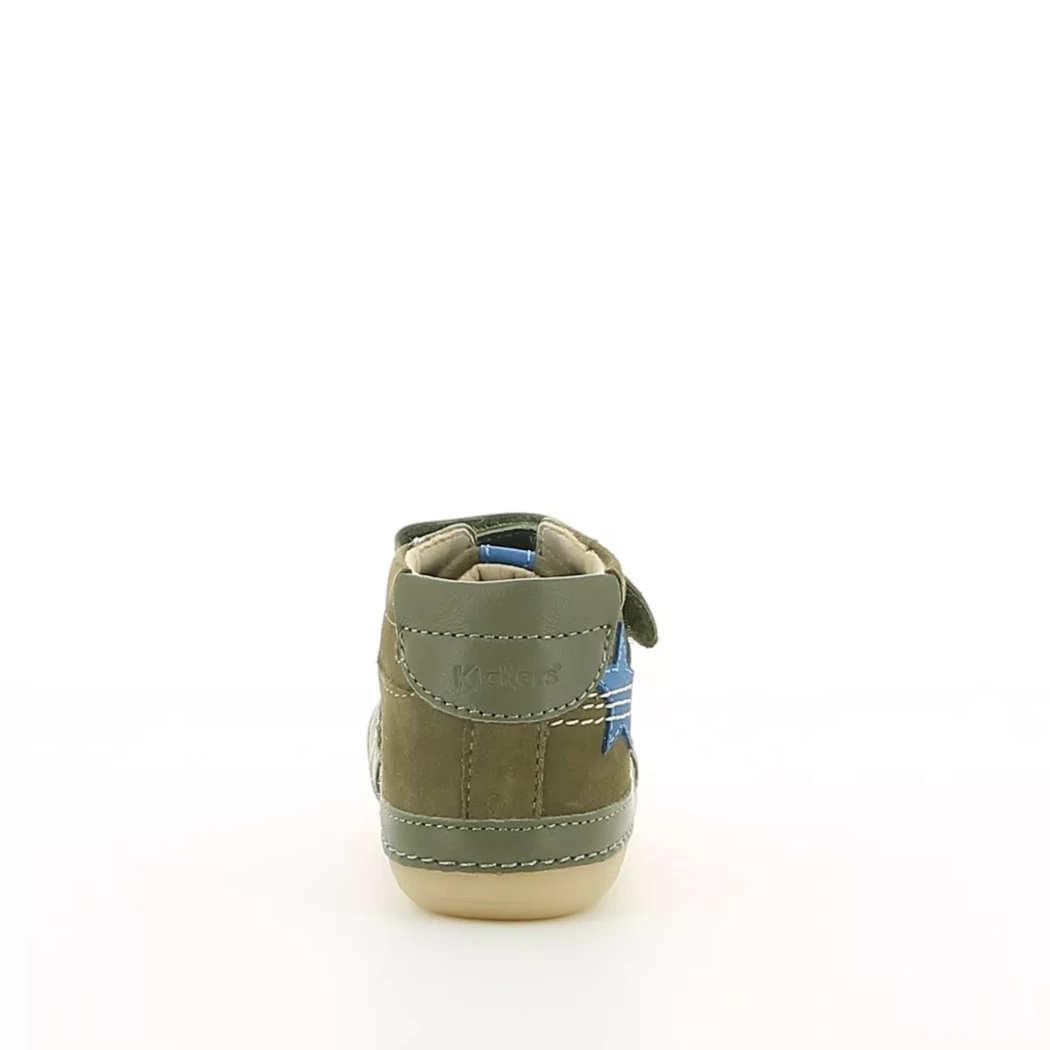 Image (3) de la chaussures Kickers - Bottines Vert en Cuir nubuck Image (3) de la chaussures Kickers - Bottines Vert en Cuir nubuck