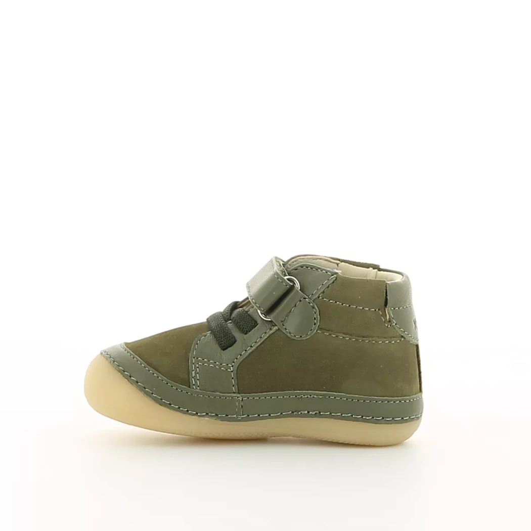 Image (4) de la chaussures Kickers - Bottines Vert en Cuir nubuck Image (4) de la chaussures Kickers - Bottines Vert en Cuir nubuck