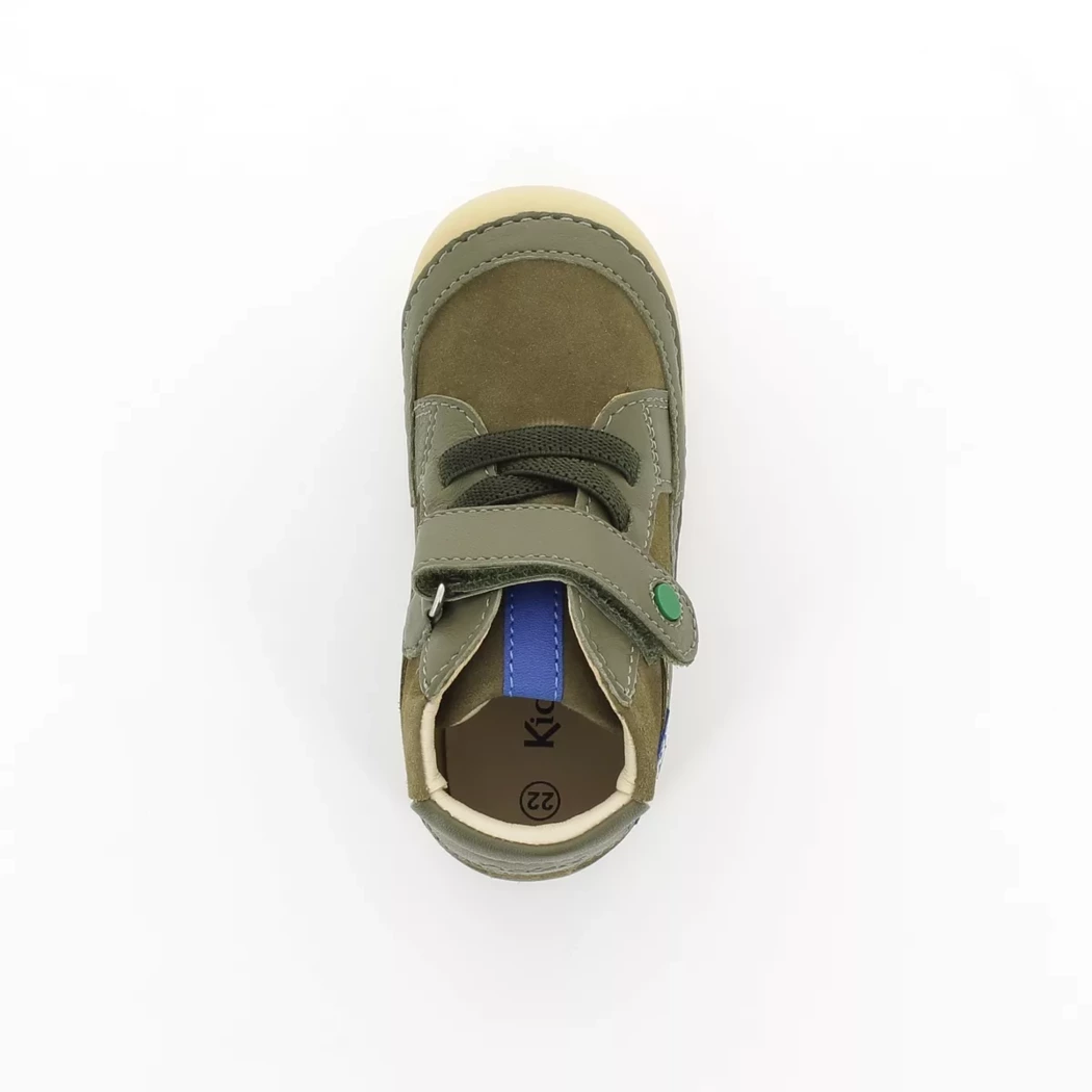 Image (6) de la chaussures Kickers - Bottines Vert en Cuir nubuck Image (6) de la chaussures Kickers - Bottines Vert en Cuir nubuck
