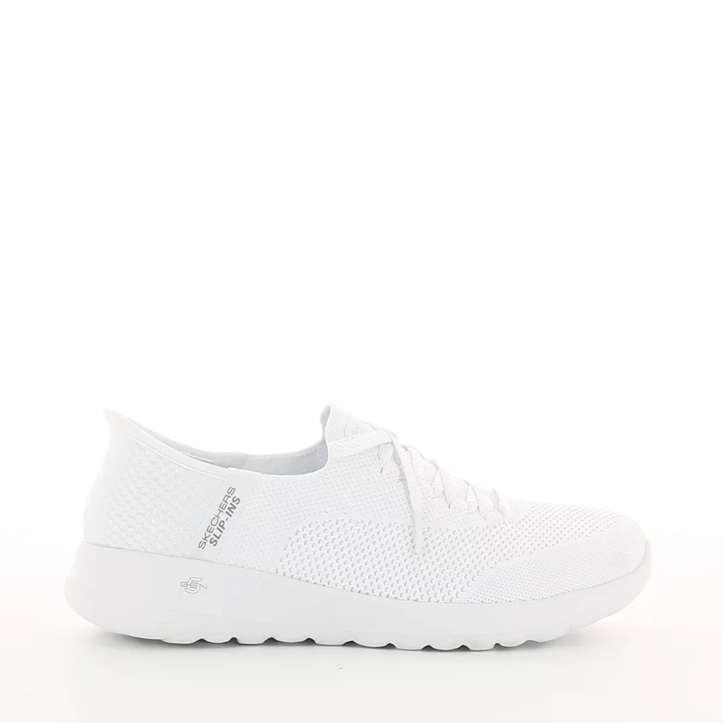 Image (2) de la chaussures Skechers - Baskets Blanc en Textile Image (2) de la chaussures Skechers - Baskets Blanc en Textile